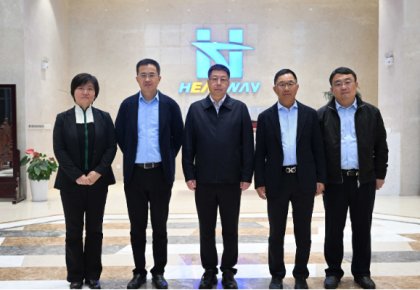 崂山区委书记张元升一行到菲彩国际走访调研