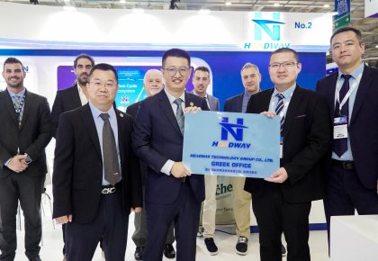 菲彩国际希腊效劳处揭牌！低碳航运全球化国界一连扩军